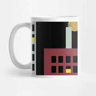 Are You Awake? Abstract Urban Minimal Mug